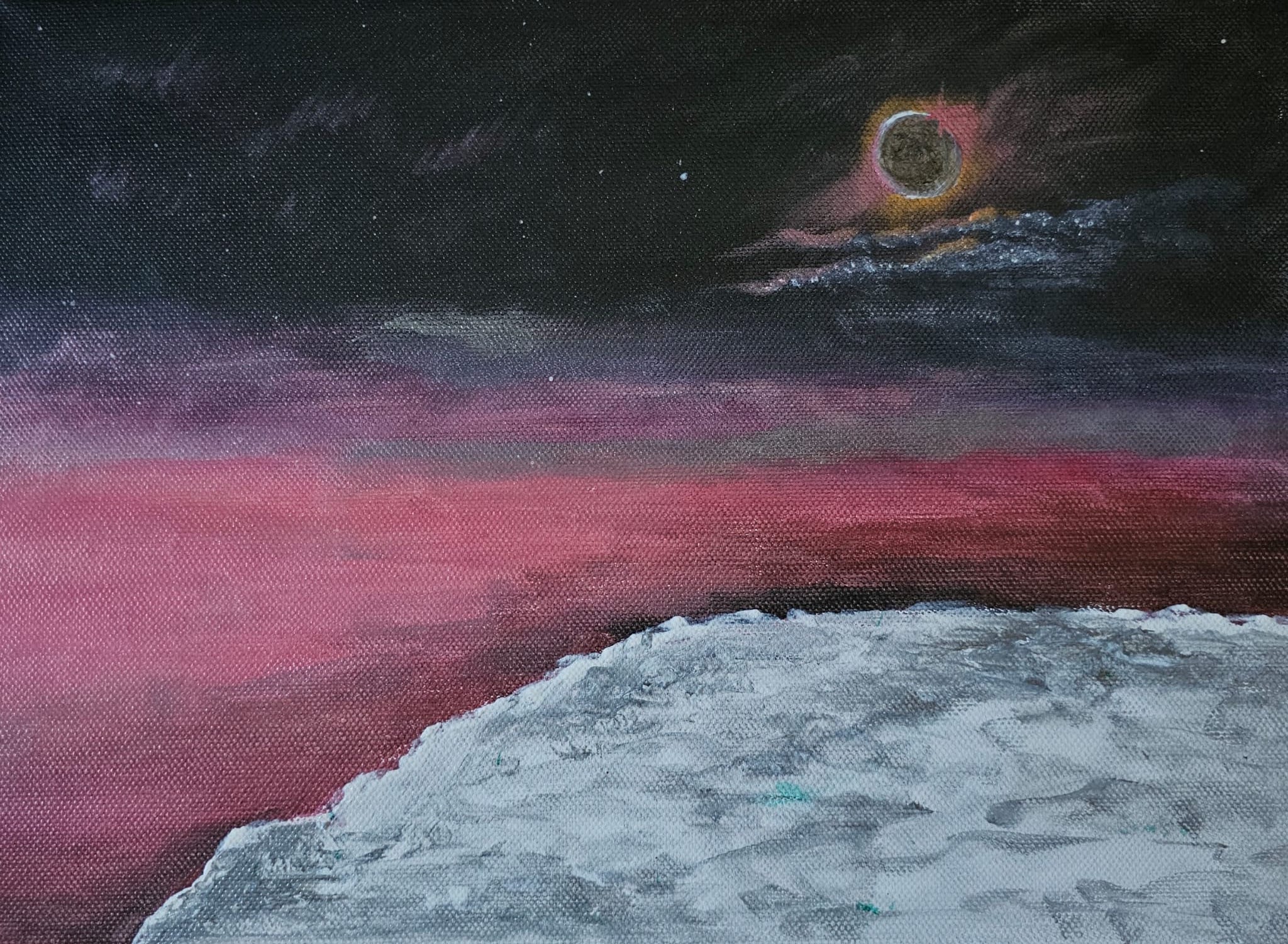 Zaćmienie Słońca - praca manualna